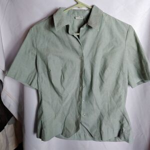 Military type dress shirt
